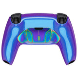 eXtremeRate Rainbow Aura Blue & Purple Real Metal Buttons (RMB) Version RISE4 Remap Kit for PS5 Controller BDM-030/040/050 - Chameleon Purple Blue - YPFJ7014G3