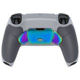 eXtremeRate Rainbow Aura Blue & Purple Real Metal Buttons (RMB) Version RISE V3 Remap Kit for PS5 Controller BDM-030/040/050 - Rubberized New Hope Gray & Classic Gray - XPFJ7013G4