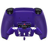 eXtremeRate Remappable RISE4 V3 Remap Kit for PS5 Controller BDM-030/040/050 - Rubberized Galactic Purple - YPFU6007G4