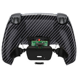 eXtremeRate Remappable RISE V3 Remap Kit for PS5 Controller BDM-030/040/050 - Graphite Carbon Fiber - XPFS2002G4