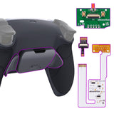 eXtremeRate Remappable RISE V3 Remap Kit for PS5 Controller BDM-030/040/050 - Rubberized Dark Gray - XPFU6013G4