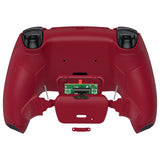 eXtremeRate Remappable RISE V3 Remap Kit for PS5 Controller BDM-030/040/050 - Rubberized Volcanic Red - XPFU6014G4