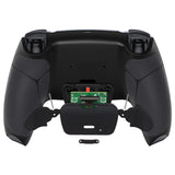 eXtremeRate Remappable RISE V4 Remap Kit for PS5 Controller BDM-030/040/050/060 - Rubberized Black - XPFU6001G5