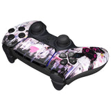 eXtremeRate Lovely Punky Bunny Front Housing Shell Compatible with ps5 Controller BDM-010/020/030/040/050, DIY Replacement Shell Custom Touch Pad Cover Compatible with ps5 Controller - ZPFR016G3