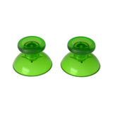 eXtremeRate Clear Green Replacement 3D Joystick Thumbsticks, Analog Thumb Sticks with Phillips Screwdriver for Nintendo Switch Pro Controller - KRM546