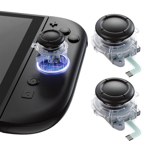 eXtremeRate Replacement 3D Joystick for Nintendo Switch 2 Joycon - Clear - LRLNTM001
