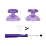 eXtremeRate Replacement 3D Joystick for Nintendo Switch 2 Pro Controller - Clear Atomic Purple - MEZPTM001