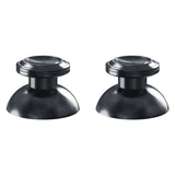 eXtremeRate Custom Black Metal Thumbsticks for PS5 Controller, Replacement Aluminum Analog Stick Joystick for PS4 Controller - Controller NOT Included - JPFC007