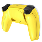 eXtremeRate Custom Back Housing Bottom Shell for PS5 Controller BDM-010/020/030/040/050/060 - Chrome Gold - DPFD4001G2