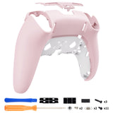 eXtremeRate Cherry Blossoms Pink Custom Back Housing Bottom Shell Compatible with ps5 Edge Controller, DIY Replacement Back Shell Cover Compatible with ps5 Edge Controller - DQZEGP009