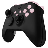 eXtremeRate Cherry Blossoms Pink Replacement Buttons for Xbox One Elite Series 2 Controller, LB RB LT RT Bumpers Triggers ABXY Start Back Sync Profile Switch Keys for Xbox One Elite V2 Controller Model 1797 and Core Model 1797 - IL133