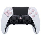 eXtremeRate Replacement D-pad R1 L1 R2 L2 Triggers Share Options Home Face Buttons Compatible with ps5 Edge Controller, Cherry Blossoms Pink Full Set Buttons Compatible with ps5 Edge Controller - JXTEGP009