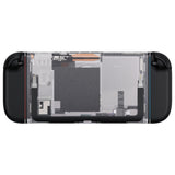 eXtremeRate Replacement DIY Rear Back Plate for Nintendo Switch 2 Handheld Console  (Without Kickstand) - Clear - GLTNTM006