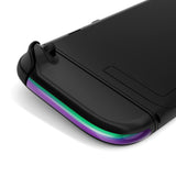 eXtremeRate Replacement Decorative Strips for Joycon 2 of Nintendo Switch 2 - Chameleon Green Purple - CULNTP002