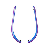 eXtremeRate Replacement Decorative Strips for Joycon 2 of Nintendo Switch 2 - Chameleon Purple Blue - CULNTP001