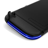 eXtremeRate Replacement Decorative Strips for Joycon 2 of Nintendo Switch 2 - Chrome Blue - CULNTD004
