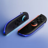 eXtremeRate Replacement Decorative Strips for Joycon 2 of Nintendo Switch 2 - Chrome Blue - CULNTD004