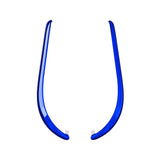 eXtremeRate Replacement Decorative Strips for Joycon 2 of Nintendo Switch 2 - Chrome Blue - CULNTD004