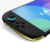 eXtremeRate Replacement Decorative Strips for Joycon 2 of Nintendo Switch 2 - Chrome Gold - CULNTD001