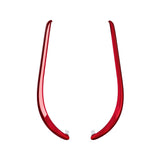 eXtremeRate Replacement Decorative Strips for Joycon 2 of Nintendo Switch 2 - Chrome Red - CULNTD003