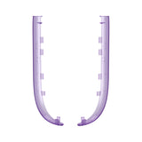eXtremeRate Replacement Decorative Strips for Joycon 2 of Nintendo Switch 2 - Clear Atomic Purple - CULNTM001