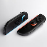 eXtremeRate Replacement Decorative Strips for Joycon 2 of Nintendo Switch 2 - Clear Slate Black - CULNTM002