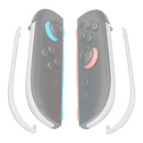 eXtremeRate Replacement Decorative Strips for Joycon 2 of Nintendo Switch 2 - White - CULNTM008