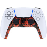 eXtremeRate Demons and Monsters Patterned Decorative Trim Shell Compatible with ps5 Controller, DIY Replacement Clip Shell, Custom Plates Cover Compatible with ps5 Controller with Accent Rings - GPFS2006
