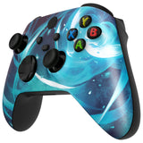 eXtremeRate Aero Slash Magic Replacement Part Faceplate, Housing Shell Case for Xbox Series S & Xbox Series X Controller Accessories - Controller NOT Included - FX3T209