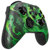 eXtremeRate Corrosion Magic Replacement Part Faceplate, Housing Shell Case for Xbox Series S & Xbox Series X Controller Accessories - Controller NOT Included - FX3T210