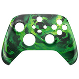 eXtremeRate Corrosion Magic Replacement Part Faceplate, Housing Shell Case for Xbox Series S & Xbox Series X Controller Accessories - Controller NOT Included - FX3T210