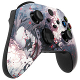 eXtremeRate Killing Clown Replacement Part Faceplate, Soft Touch Grip Housing Shell Case for Xbox Series S & Xbox Series X Controller Accessories - Controller NOT Included - FX3R015