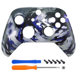 eXtremeRate Shadow Magic Replacement Part Faceplate, Housing Shell Case for Xbox Series S & Xbox Series X Controller Accessories - Controller NOT Included - FX3T206