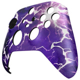eXtremeRate Thunder Magic Replacement Part Faceplate, Housing Shell Case for Xbox Series S & Xbox Series X Controller Accessories - Controller NOT Included - FX3T208