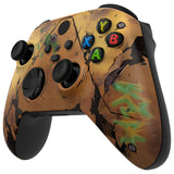 eXtremeRate Waste Land Replacement Part Faceplate, Front Housing Shell Case for Xbox Series S & Xbox Series X Controller Accessories - Controller NOT Included - FX3R039