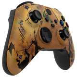 eXtremeRate Waste Land Replacement Part Faceplate, Front Housing Shell Case for Xbox Series S & Xbox Series X Controller Accessories - Controller NOT Included - FX3R039