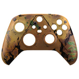 eXtremeRate Waste Land Replacement Part Faceplate, Front Housing Shell Case for Xbox Series S & Xbox Series X Controller Accessories - Controller NOT Included - FX3R039