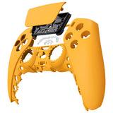 eXtremeRate DIY Replacement Front Housing Shell with Touchpad for PS5 Controller BDM-010/020/030/040/050/060 - Caution Yellow - ZPFP3010G4