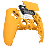 eXtremeRate DIY Replacement Front Housing Shell with Touchpad for PS5 Controller BDM-010/020/030/040/050/060 - Caution Yellow - ZPFP3010G4