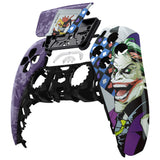 eXtremeRate DIY Replacement Front Housing Shell with Touchpad for PS5 Controller BDM-010/020/030/040/050/060 - Clown Cards - ZPFT1012G4