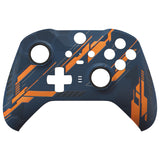 eXtremeRate Replacement Front Housing Shell Case for Xbox One Elite Series 2 & Elite 2 Core Controller (Model 1797) - Glow in Dark Mecha - Yellow - ELT158