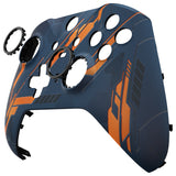 eXtremeRate Replacement Front Housing Shell Case for Xbox One Elite Series 2 & Elite 2 Core Controller (Model 1797) - Glow in Dark Mecha - Yellow - ELT158