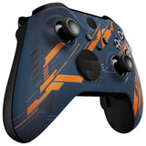 eXtremeRate Replacement Front Housing Shell Case for Xbox One Elite Series 2 & Elite 2 Core Controller (Model 1797) - Glow in Dark Mecha - Yellow - ELT158