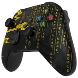 eXtremeRate Eastern Myth Replacement Part Faceplate, Housing Shell Case for Xbox Series S & Xbox Series X Controller Accessories - Controller NOT Included - FX3T200