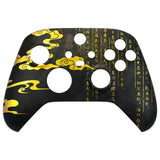 eXtremeRate Eastern Myth Replacement Part Faceplate, Housing Shell Case for Xbox Series S & Xbox Series X Controller Accessories - Controller NOT Included - FX3T200