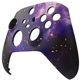 eXtremeRate Replacement Housing Shell Case for Xbox Series X/S & Xbox Core Controller (Model 1914) - Glow in Dark - Cosmic Camo - FX3T202