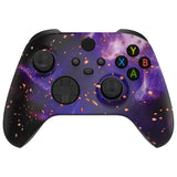 eXtremeRate Replacement Housing Shell Case for Xbox Series X/S & Xbox Core Controller (Model 1914) - Glow in Dark - Cosmic Camo - FX3T202