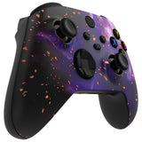 eXtremeRate Replacement Housing Shell Case for Xbox Series X/S & Xbox Core Controller (Model 1914) - Glow in Dark - Cosmic Camo - FX3T202
