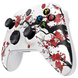 eXtremeRate Winter Blossom Replacement Part Faceplate, Housing Shell Case for Xbox Series S & Xbox Series X Controller Accessories - Controller NOT Included - FX3T200 (Copy)