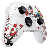 eXtremeRate Winter Blossom Replacement Part Faceplate, Housing Shell Case for Xbox Series S & Xbox Series X Controller Accessories - Controller NOT Included - FX3T200 (Copy)